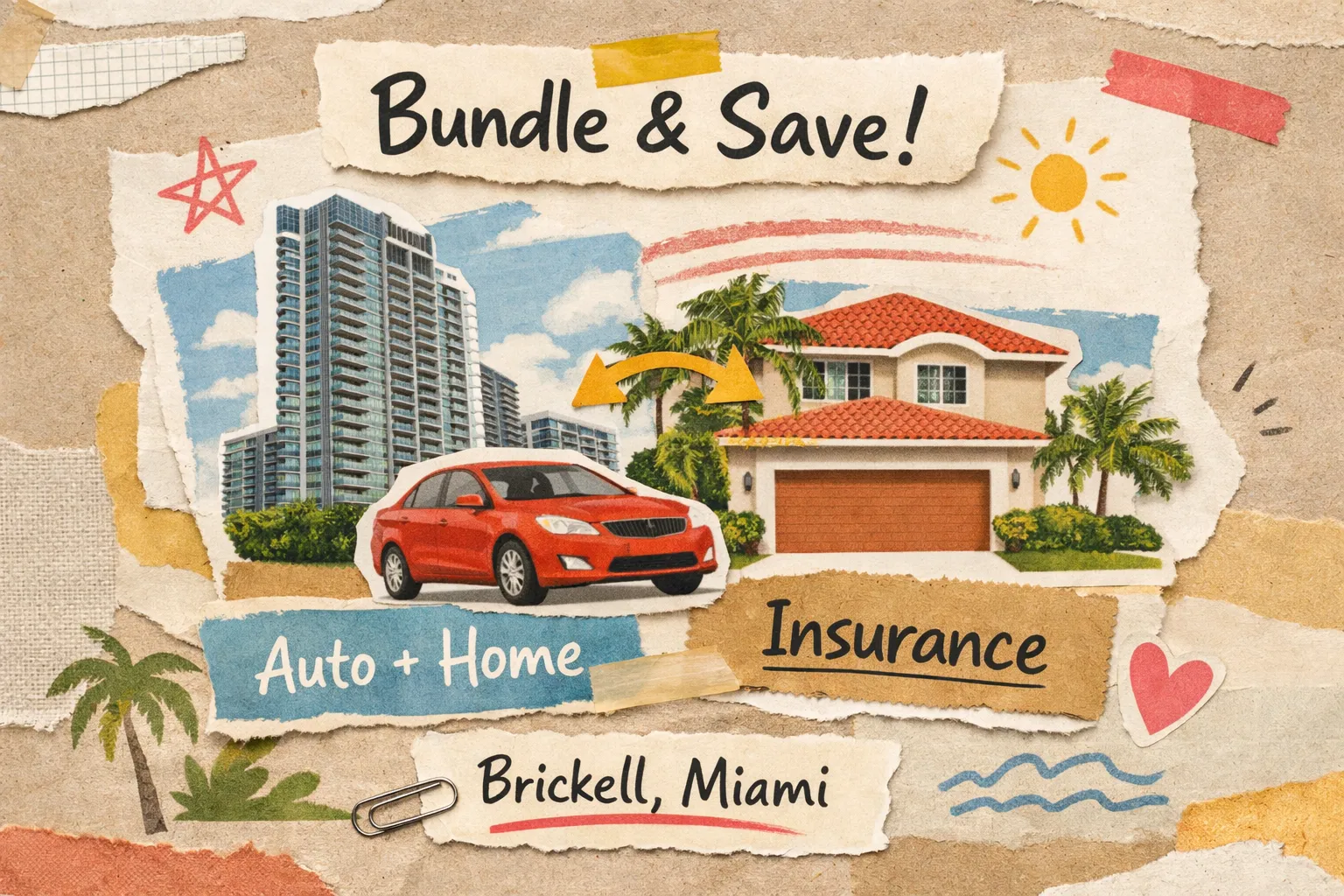 How to Bundle Auto and Homeowners Insurance in Brickell