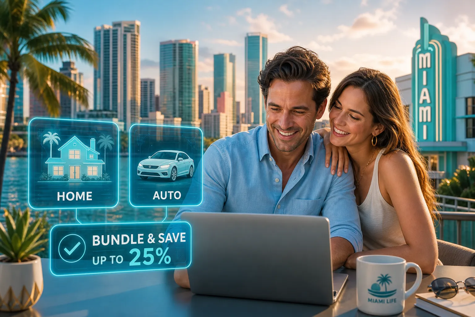 Bundle Home and Auto Insurance in Florida: Save Up to 25%