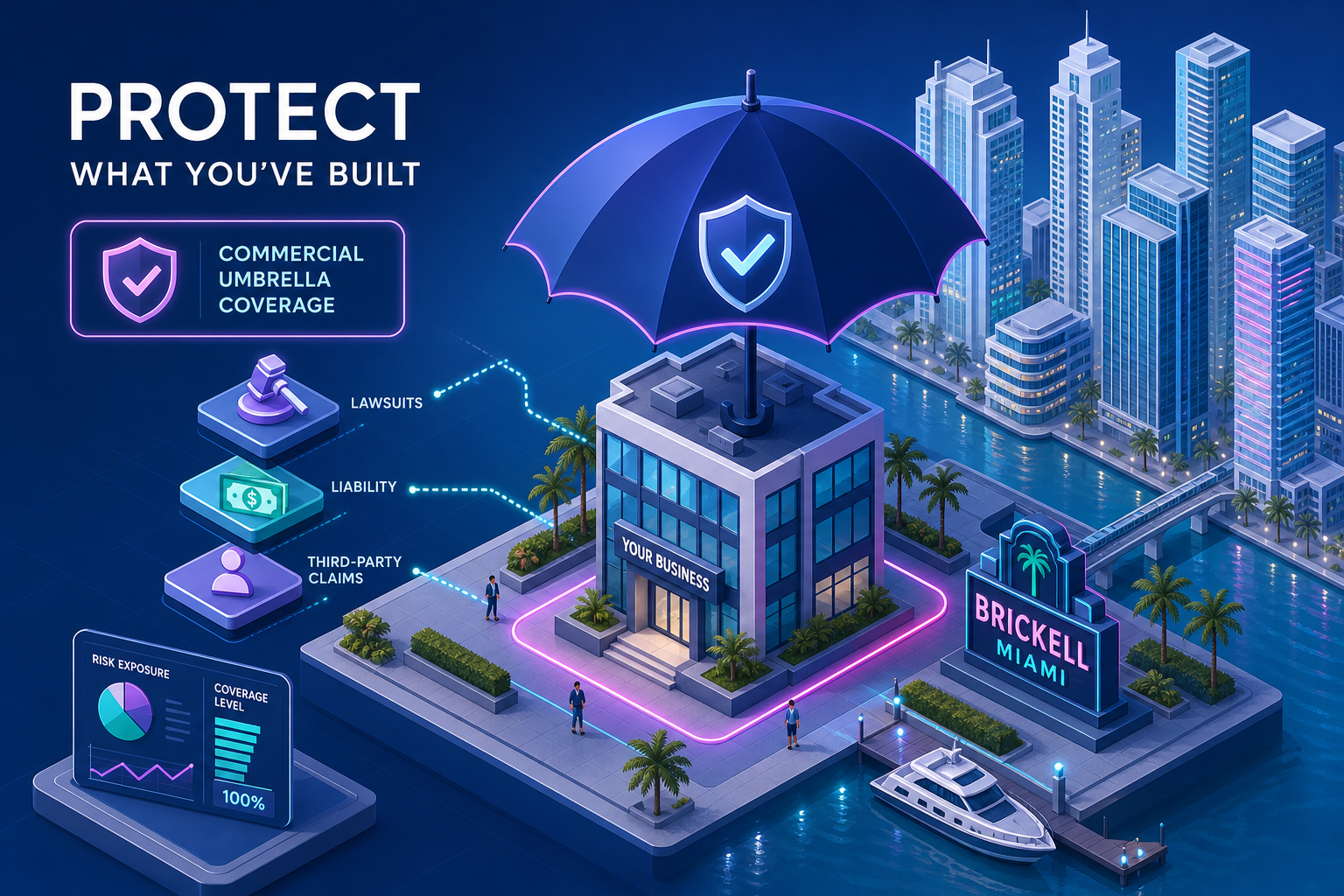 Why Your Brickell Business Needs a Commercial Umbrella Policy